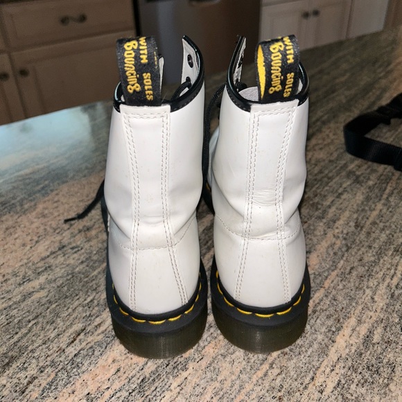 White Dr. Martens - Picture 3 of 6